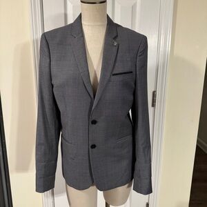 THE KOOPLES Paris Tricolor Houndstooth Wool Blazer | NWT | Unisex | Men’s 48